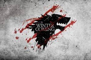 grunge, Winter Is Coming, House Stark, Game Of Thrones