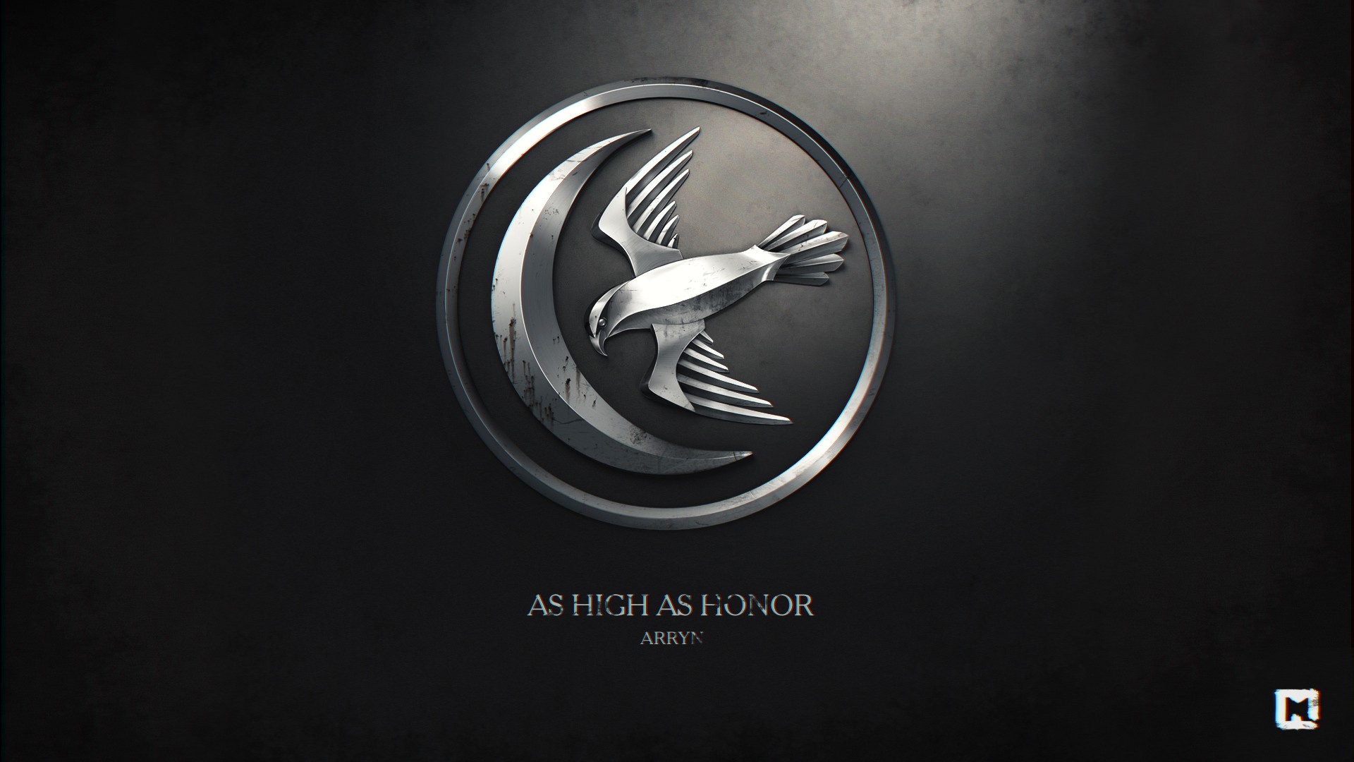 A Song Of Ice And Fire, Digital Art, Game Of Thrones, House Arryn, Sigils Wallpaper