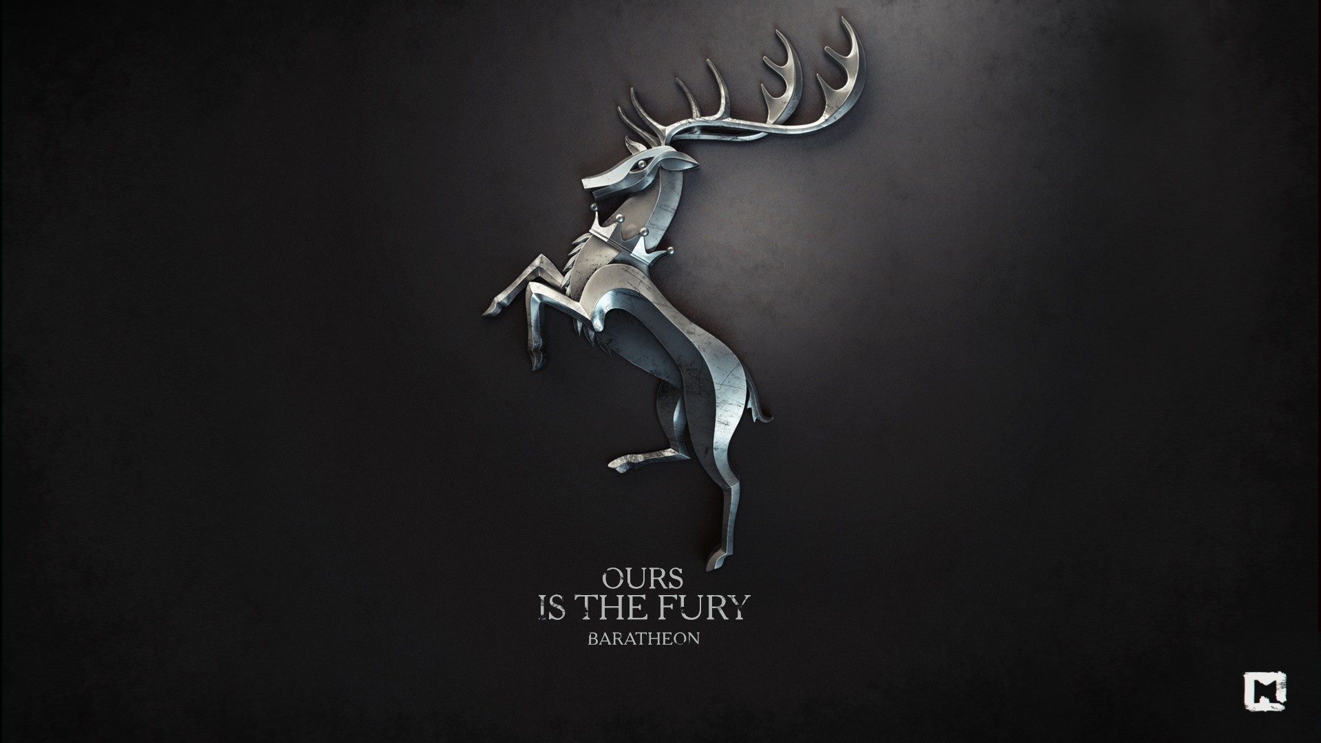 Game Of Thrones, A Song Of Ice And Fire, Digital Art, Sigils, House Baratheon Wallpaper