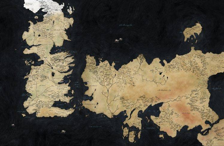 Game Of Thrones, Map HD Wallpaper Desktop Background