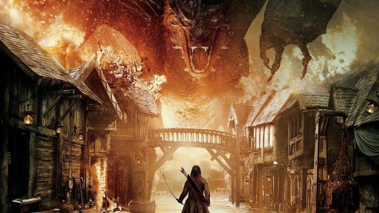 Smaug, The Hobbit: The Desolation Of Smaug HD Wallpaper Desktop Background