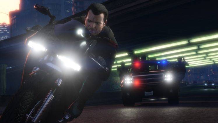 Grand Theft Auto V, Pursuit HD Wallpaper Desktop Background