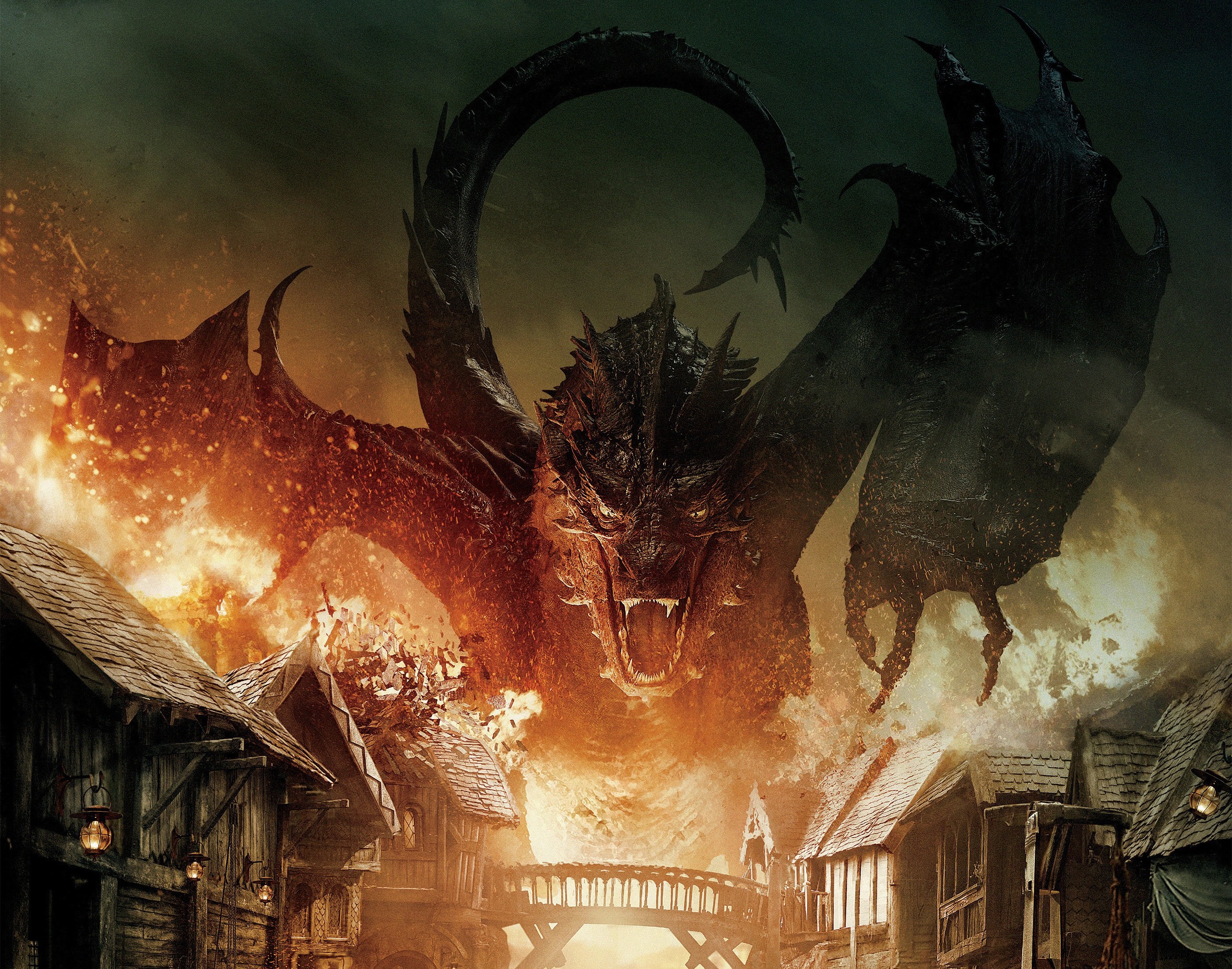 Smaug, The Hobbit: The Battle Of The Five Armies, Dragon Wallpaper