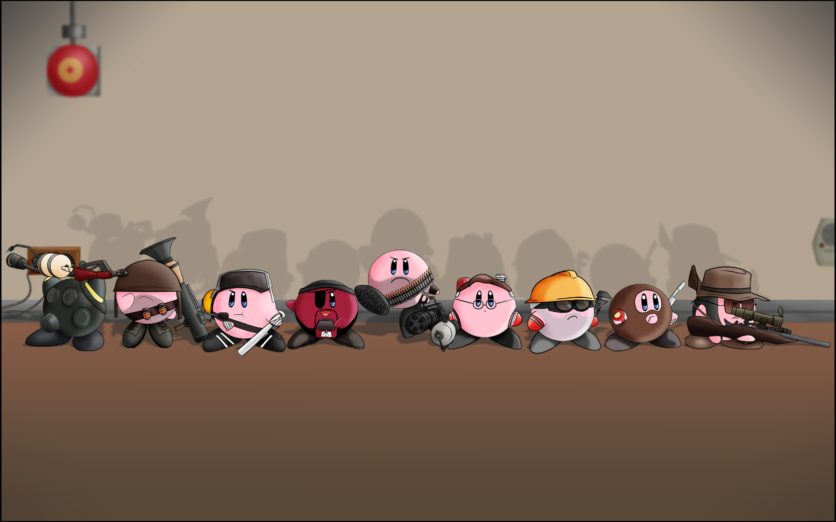 Kirby, Team Fortress 2 Wallpaper