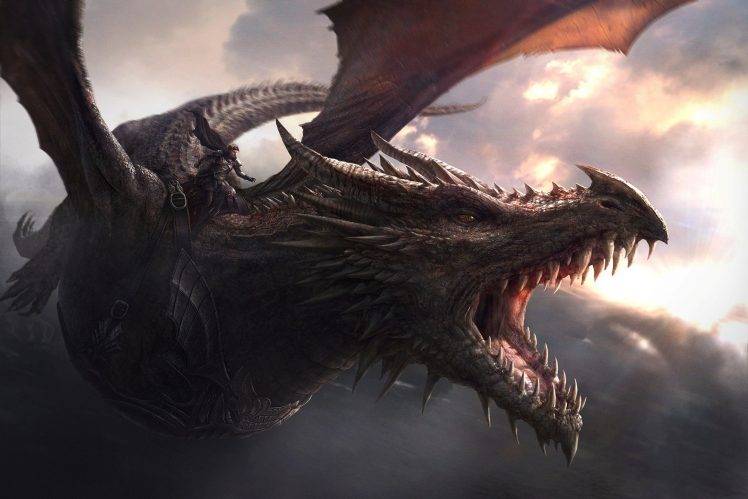 Game Of Thrones, Balerion Wallpapers HD