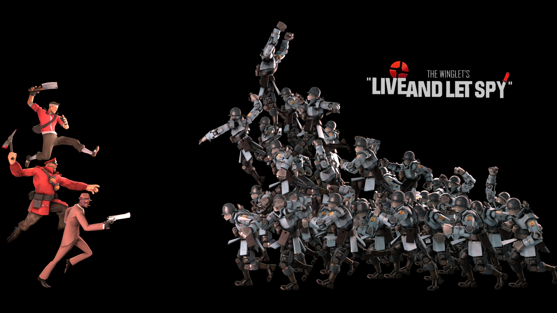 Spy (character), Scout (character), Team Fortress 2 Wallpaper