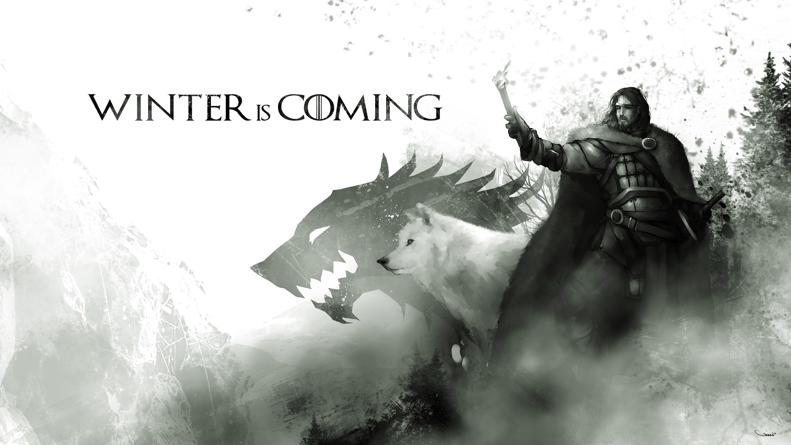 Game Of Thrones, Artwork, Jon Snow Wallpaper