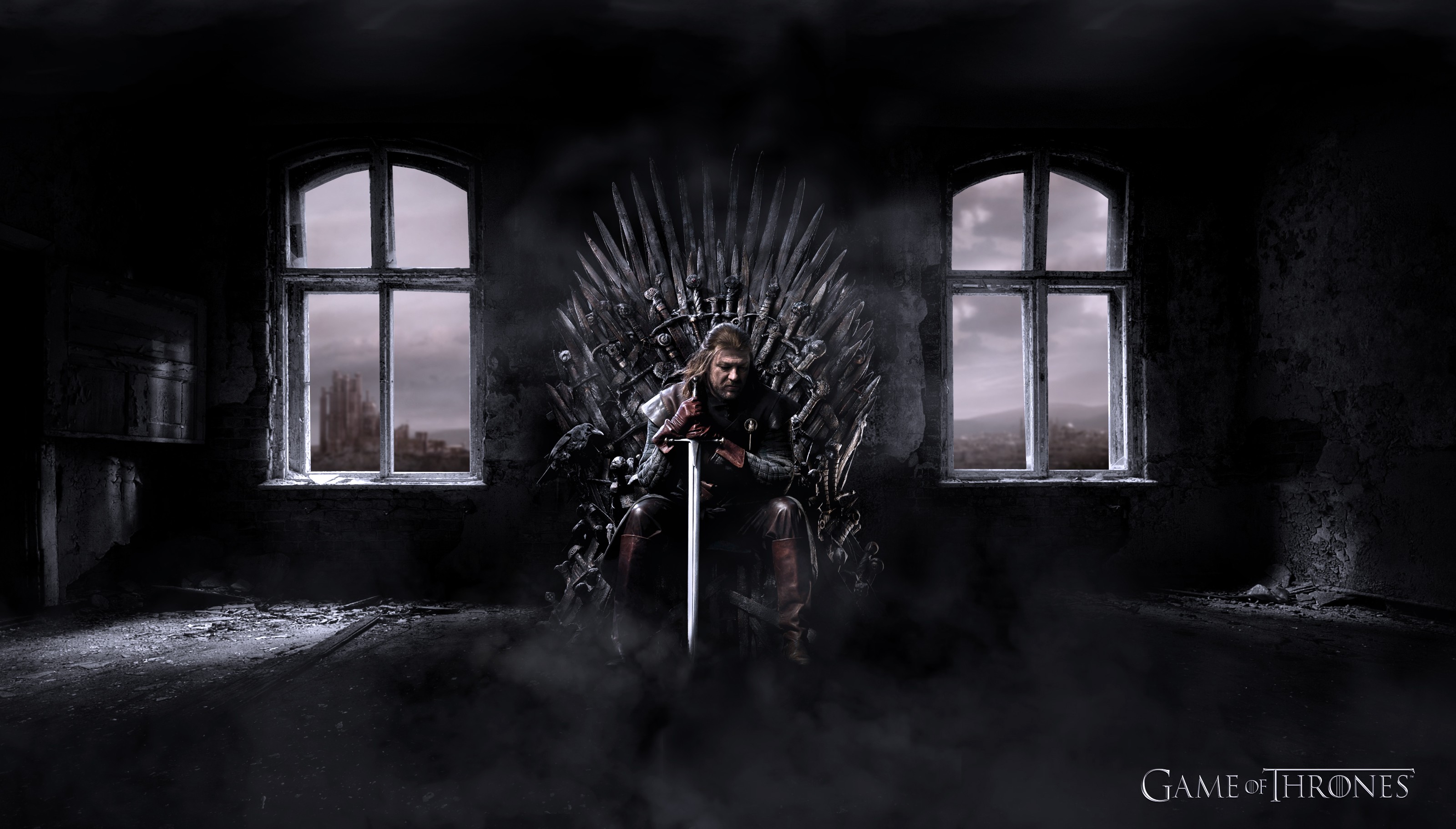 Game Of Thrones, Ned Stark, Iron Throne Wallpaper
