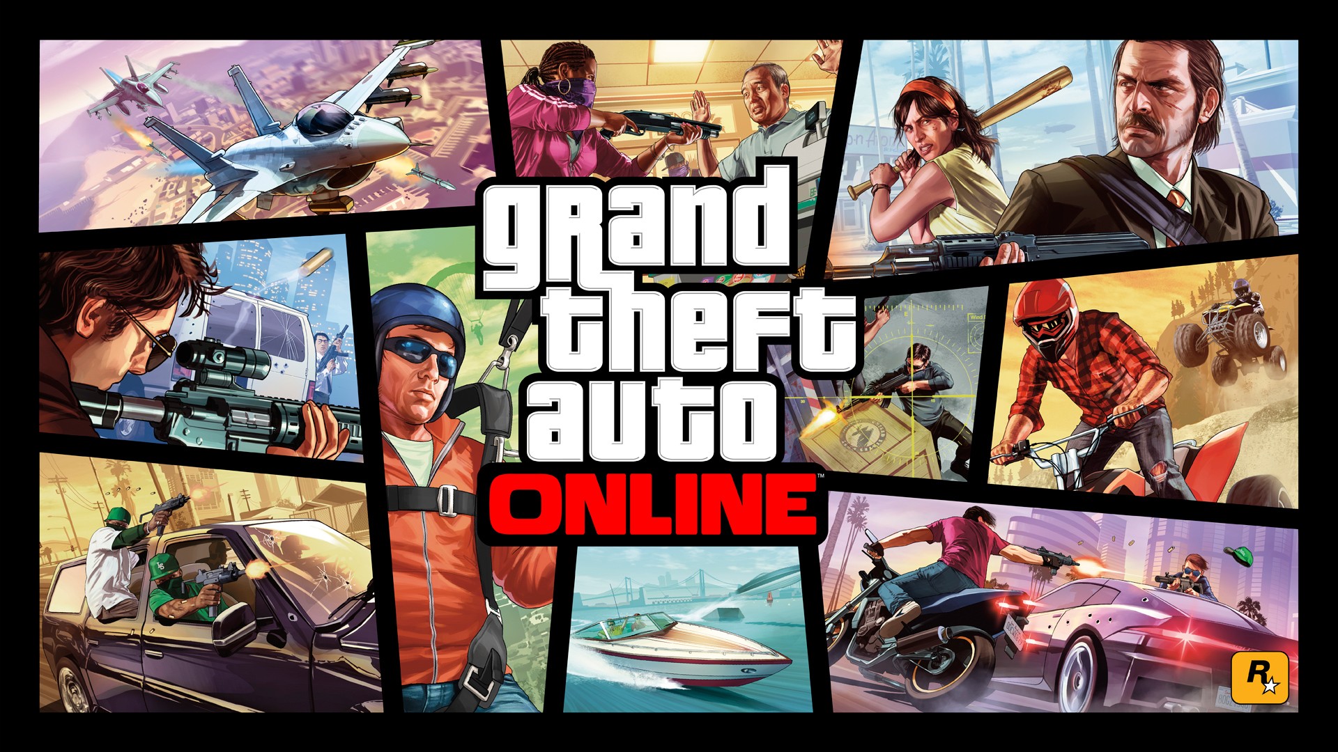 Grand Theft Auto V, Grand Theft Auto Online, Rockstar Games, Fan Art Wallpaper