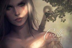 The Witcher 3: Wild Hunt, Ciri, White Hair