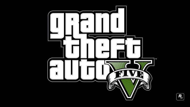 Grand Theft Auto V, Rockstar Games, Logo HD Wallpaper Desktop Background
