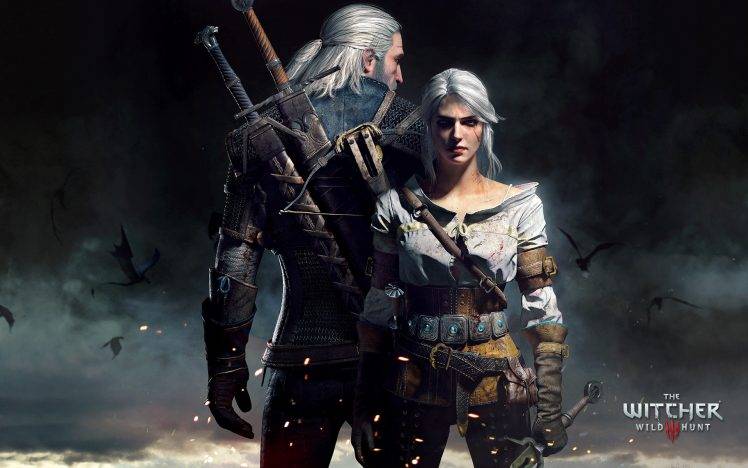 The Witcher 3: Wild Hunt, Geralt Of Rivia, The Witcher, Sword, Ciri HD Wallpaper Desktop Background