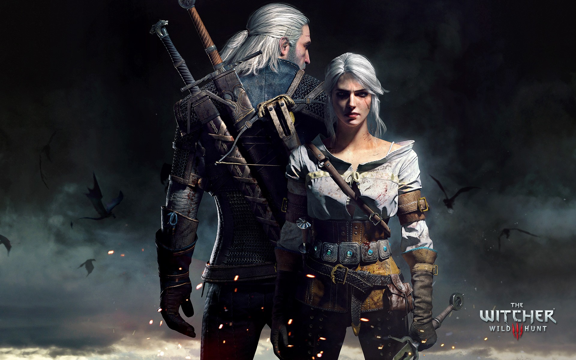 The Witcher 3: Wild Hunt, Geralt Of Rivia, The Witcher, Sword, Ciri Wallpaper