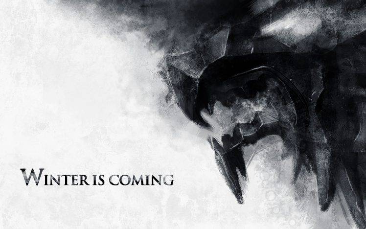 Game Of Thrones, A Song Of Ice And Fire, House Stark, Direwolf, Winter Is Coming HD Wallpaper Desktop Background