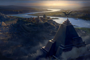 Meereen, City, Concept Art, Pyramid, Game Of Thrones