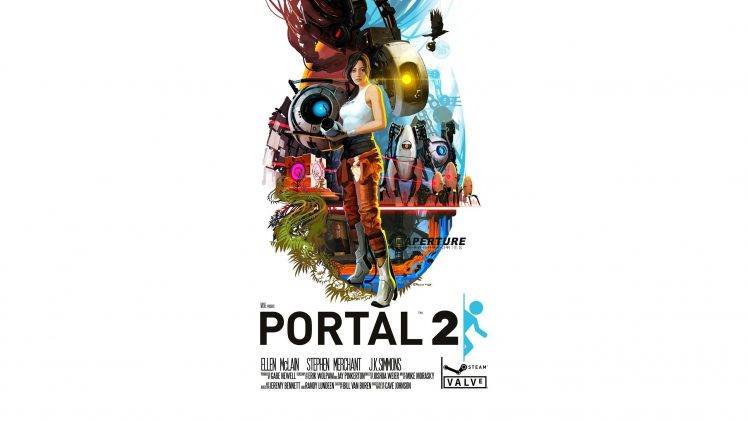 Portal, Portal 2 HD Wallpaper Desktop Background