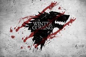 Game Of Thrones, House Stark, A Song Of Ice And Fire, Winter Is Coming