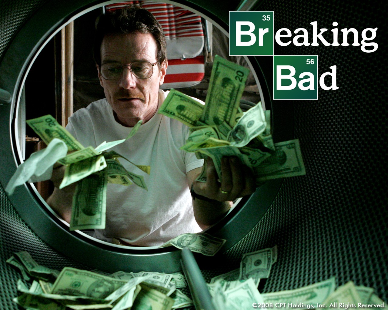 Breaking Bad, Walter White, Money, Bryan Cranston Wallpaper