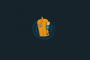 Doctor Who, Finn The Human, Jake The Dog, Adventure Time, Minimalism, Crossover