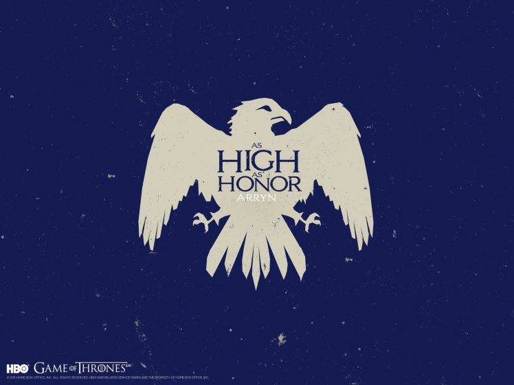 Game Of Thrones, A Song Of Ice And Fire, House Arryn, Sigils HD Wallpaper Desktop Background