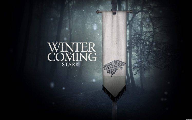Game Of Thrones, A Song Of Ice And Fire, House Stark, Sigils, Winter Is Coming HD Wallpaper Desktop Background