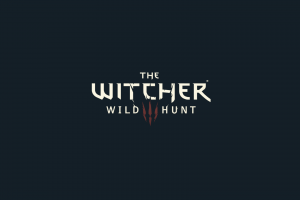 The Witcher 3: Wild Hunt, The Witcher, Logo, Minimalism, Simple, Simple Background
