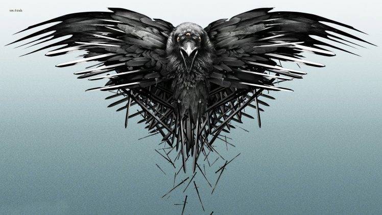 Game Of Thrones, Crow, Sword HD Wallpaper Desktop Background