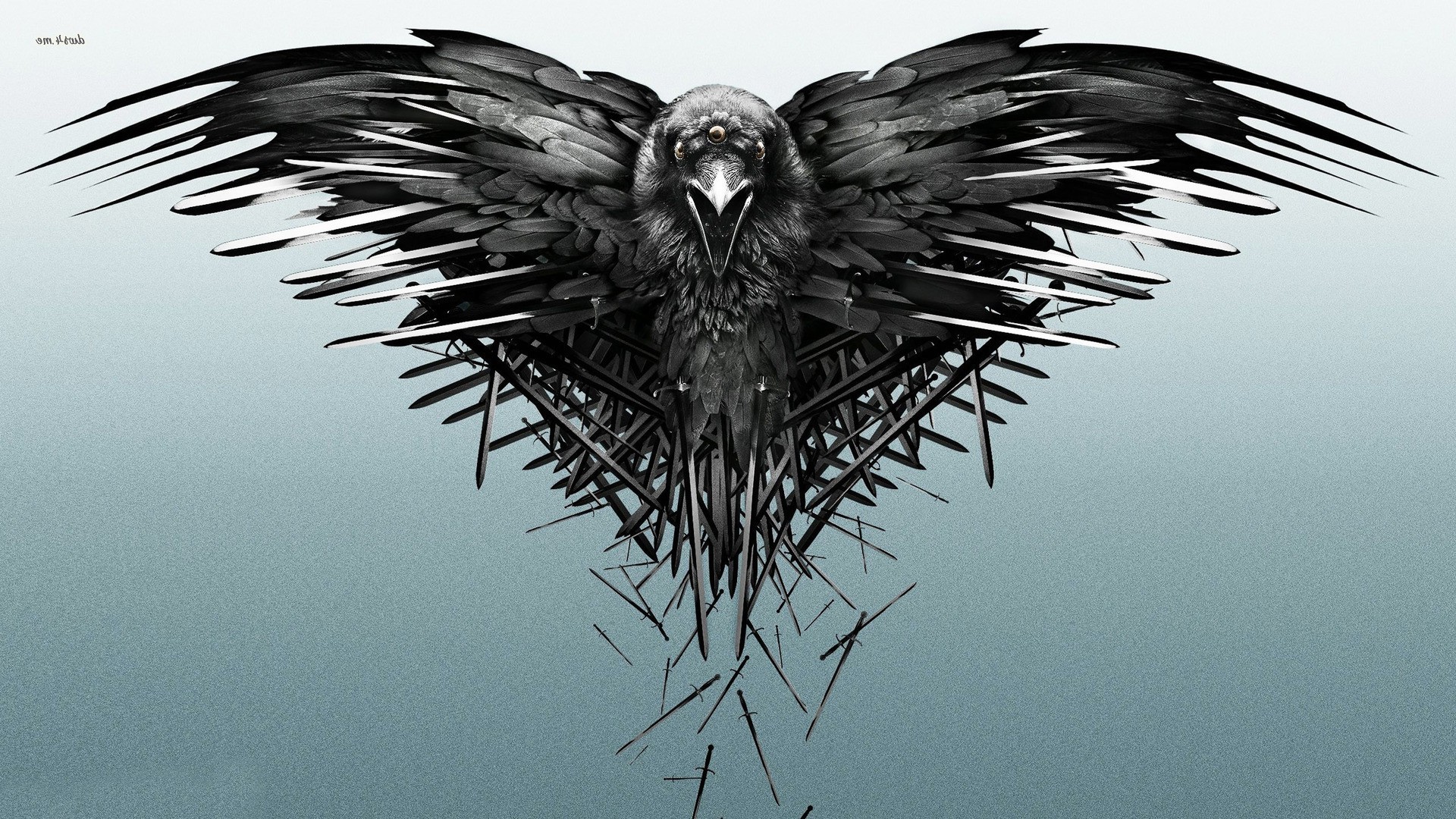 Game Of Thrones, Crow, Sword Wallpaper
