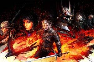 Geralt Of Rivia, The Witcher 3: Wild Hunt, Yennefer Of Vengerberg, Cirilla Fiona Elen Riannon