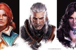 The Witcher 3: Wild Hunt, Geralt Of Rivia, Yennefer Of Vengerberg, Triss Merigold