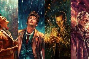 Doctor Who, The Doctor, War Doctor, Ninth Doctor, Tenth Doctor, Eleventh Doctor