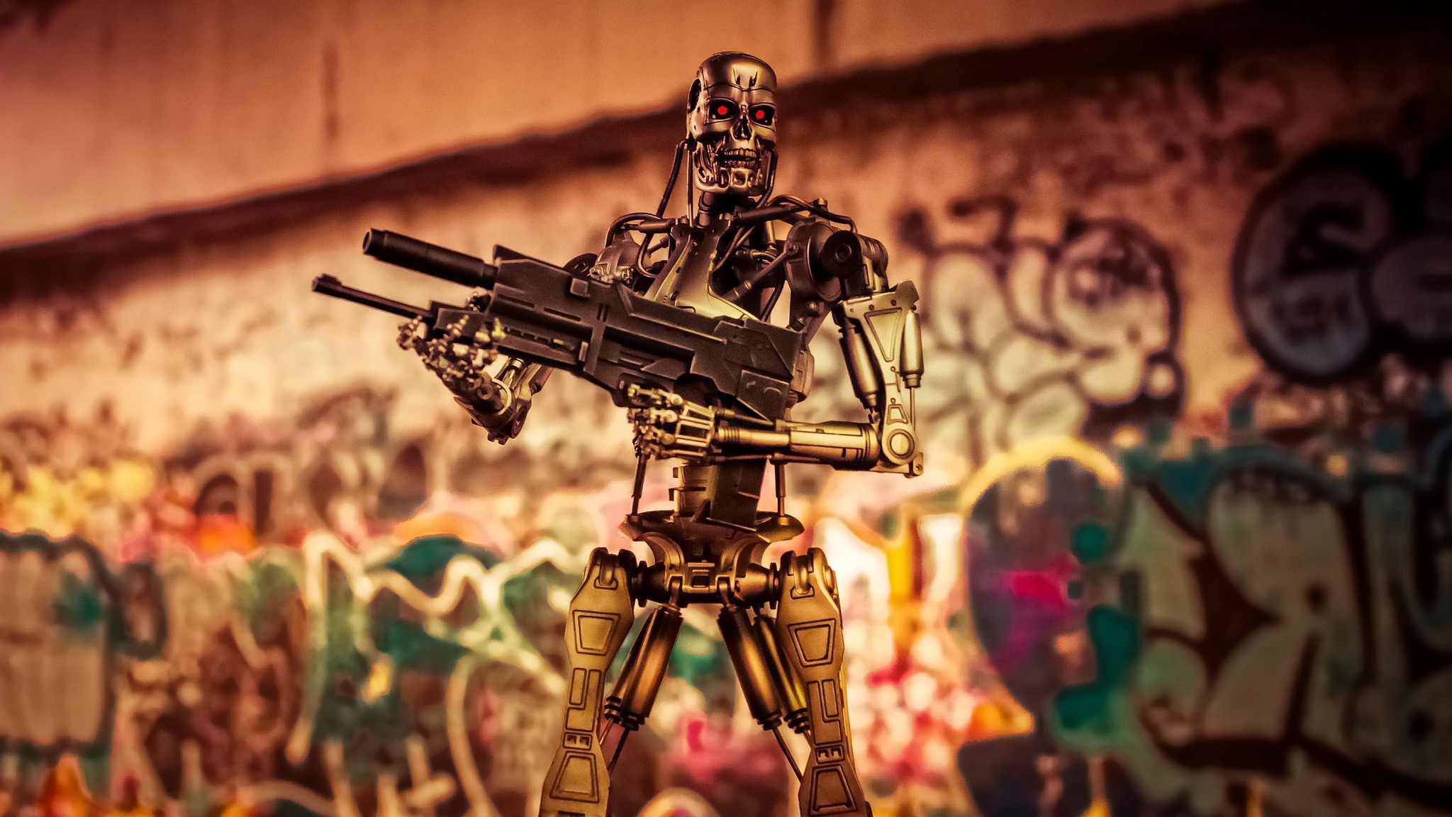 toys, Endoskeleton, Terminator Wallpaper