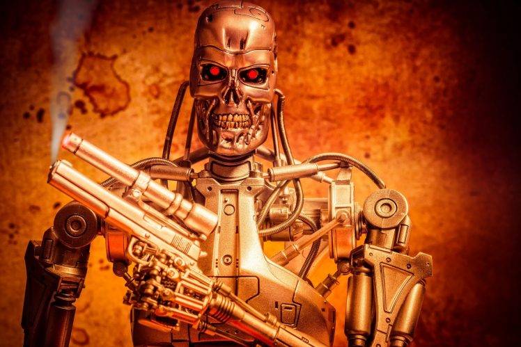 toys, Terminator, Endoskeleton HD Wallpaper Desktop Background