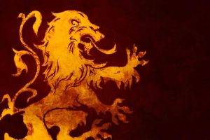 A Song Of Ice And Fire, Game Of Thrones, House Lannister, Lion, Sigils