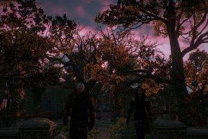 The Witcher 3: Wild Hunt, Geralt Of Rivia, Yennefer Of Vengerberg, Garden
