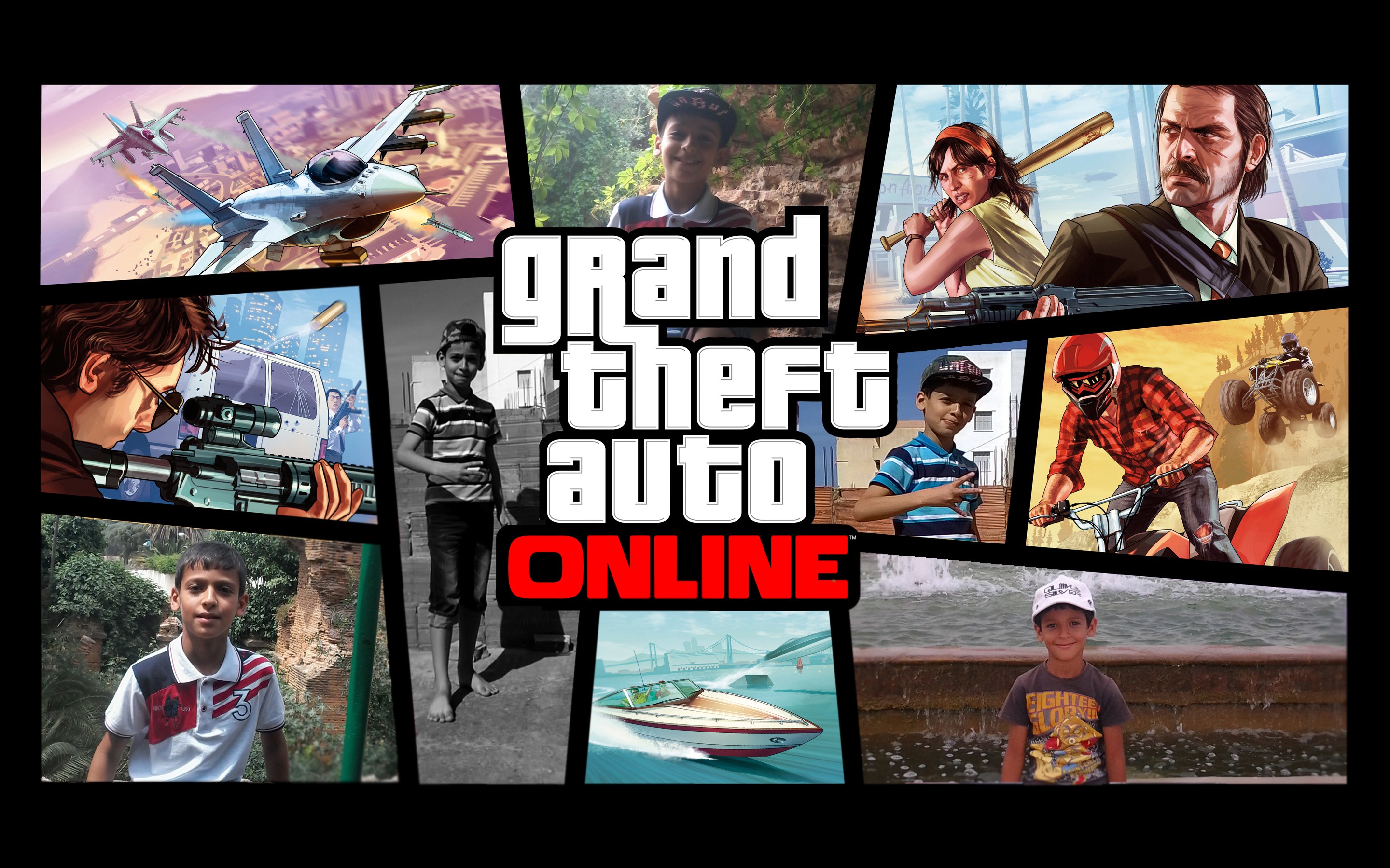 Grand Theft Auto Online, Grand Theft Auto V, PC Gaming Wallpaper