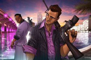 Grand Theft Auto Vice City, PC Gaming, Tommy Vercetti, Lance Vance