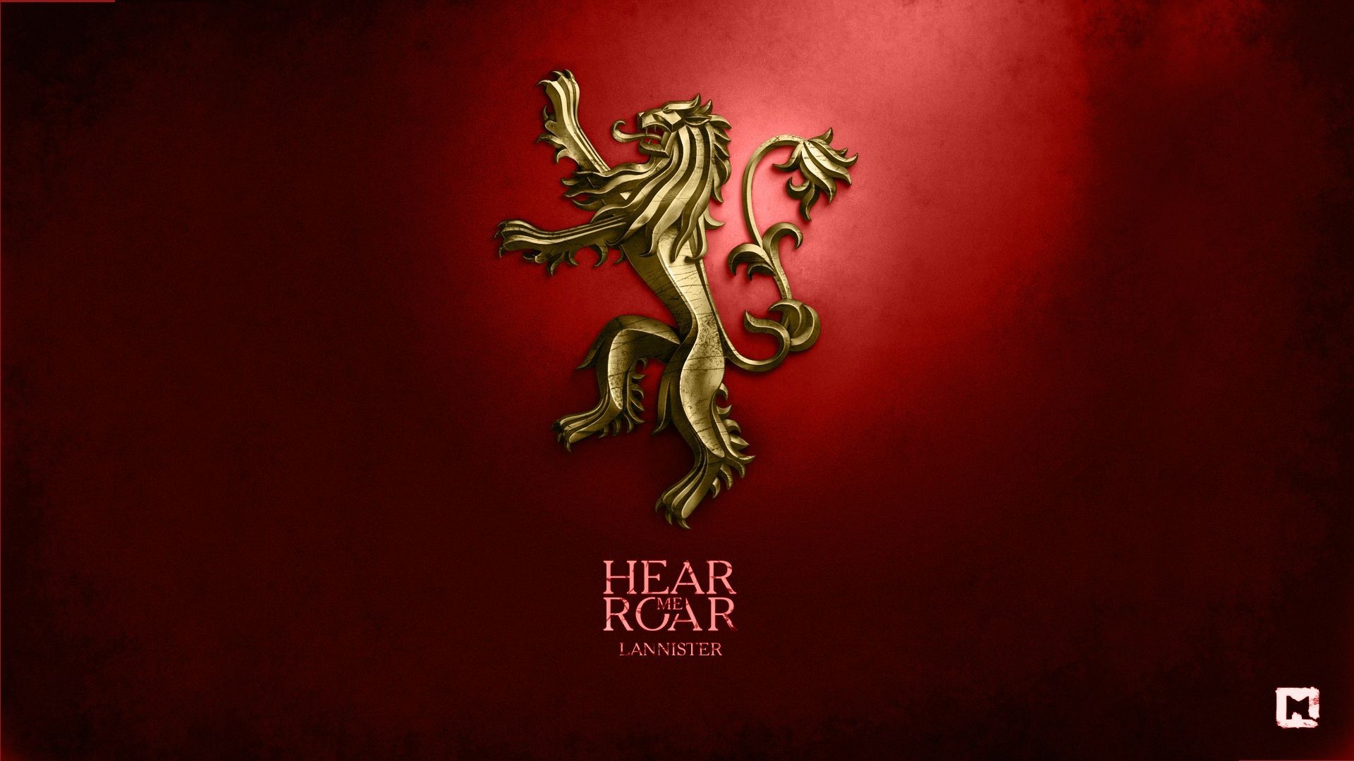Game Of Thrones, A Song Of Ice And Fire, Digital Art, House Lannister, Sigils Wallpaper