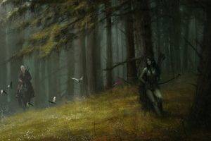 fantasy Art, Forest, The Witcher