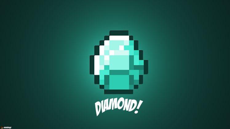 Minecraft, Diamonds HD Wallpaper Desktop Background