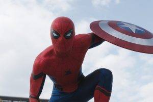 Peter Parker, Spider Man, Captain America, Captain America: Civil War, Shield, Movies