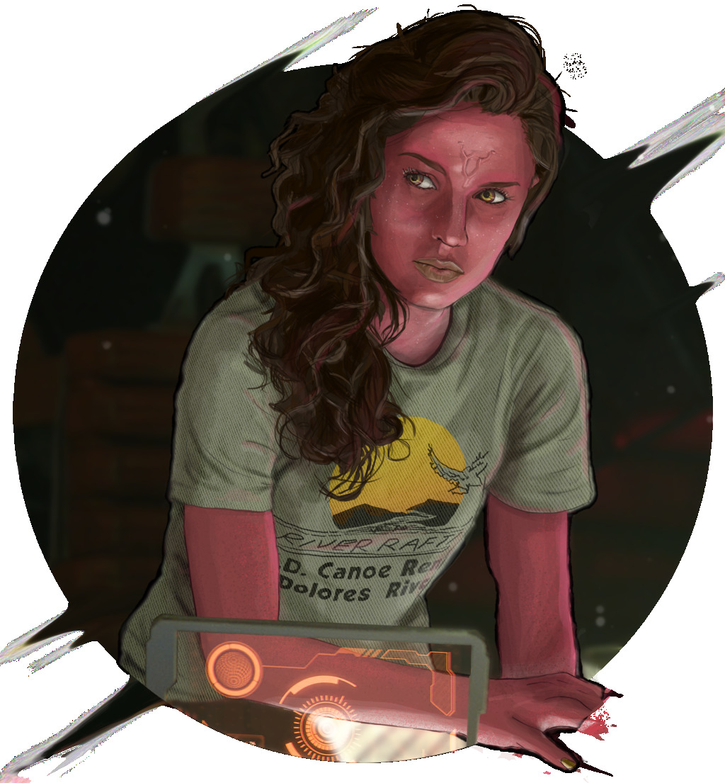 Melia Kreiling, Guardians Of The Galaxy, Bereet, Red, Movies Wallpaper