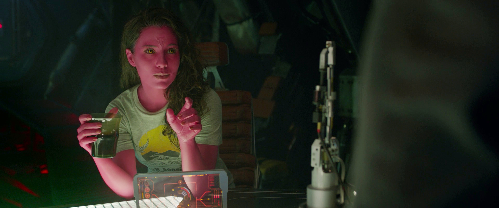 Melia Kreiling, Guardians Of The Galaxy, Bereet, Red, Movies Wallpaper
