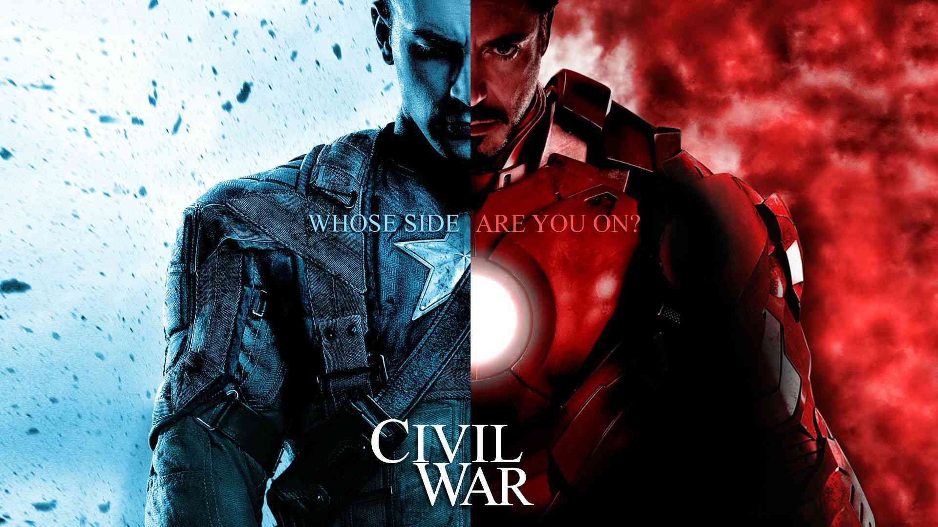 Chris Evans, Robert Downey Jr., Captain America, Captain America: Civil War, Iron Man, Movies, Marvel Comics Wallpaper