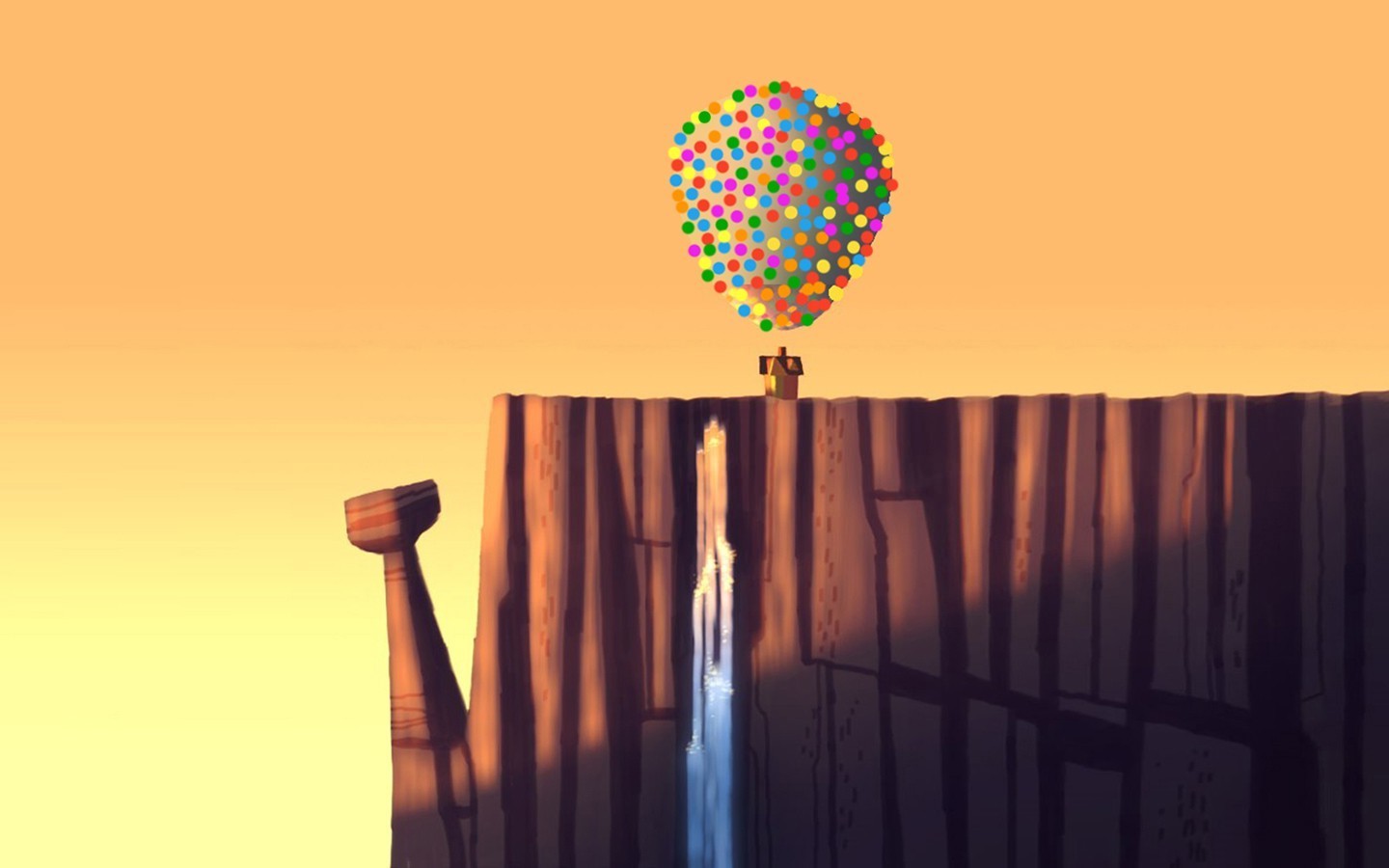 balloons, Artwork, Up (movie) Wallpaper