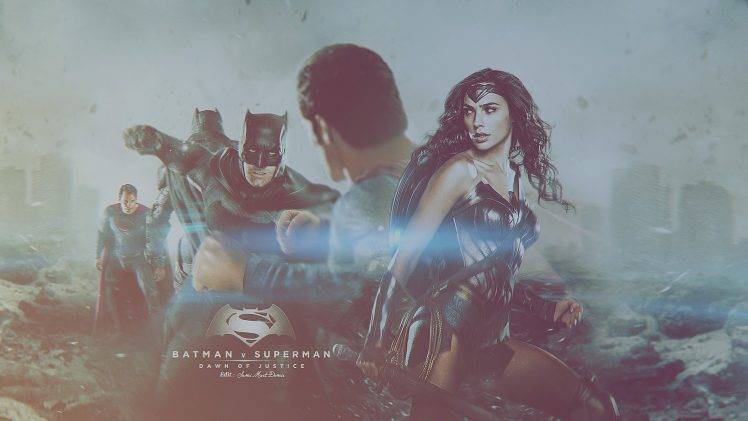 Ben Affleck, Gal Gadot, Henry Cavill, Batman V Superman: Dawn Of Justice HD Wallpaper Desktop Background