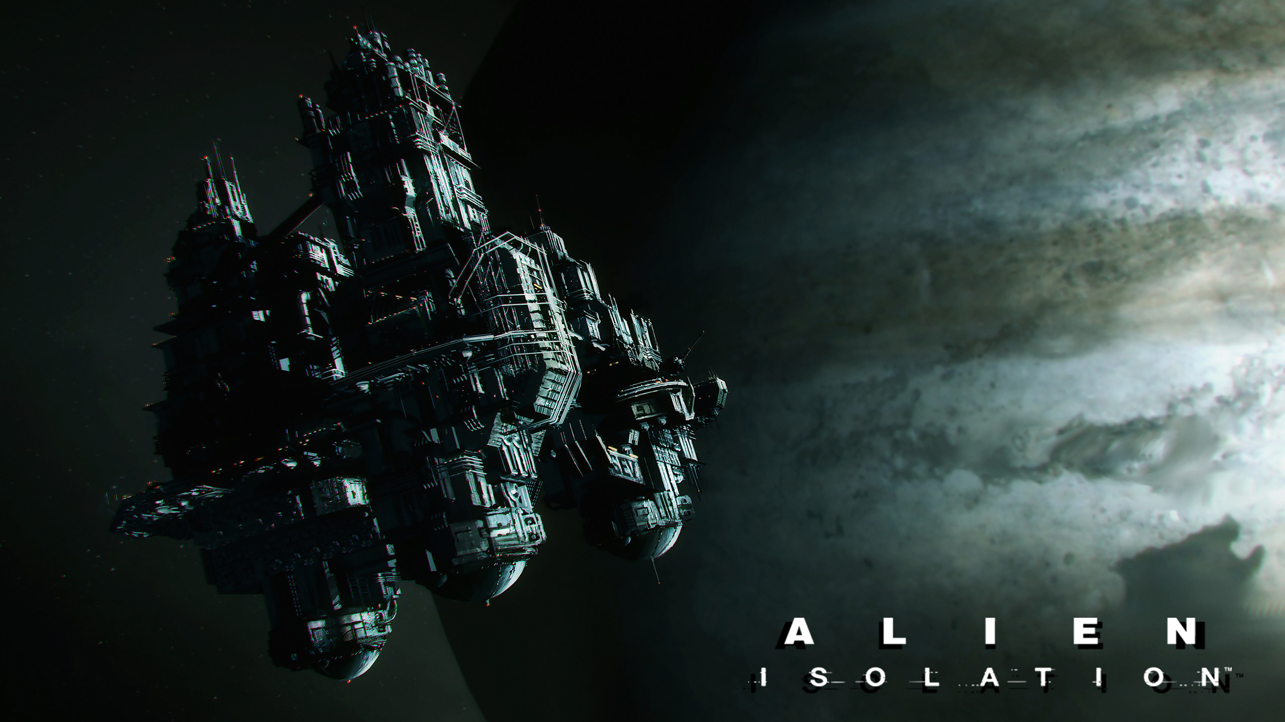 Alien: Isolation, Alien (movie), Sevastopol, Aliens, Nostromo, Aliens (movie), Space, Spacestation, Spaceship, Concept Art, Artwork, Fantasy Art, Video Games Wallpaper