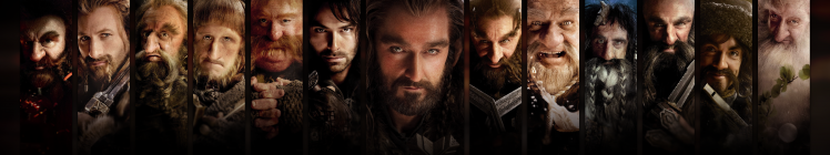 The Hobbit, Thorin Oakenshield, Panels, Dwarfs HD Wallpaper Desktop Background