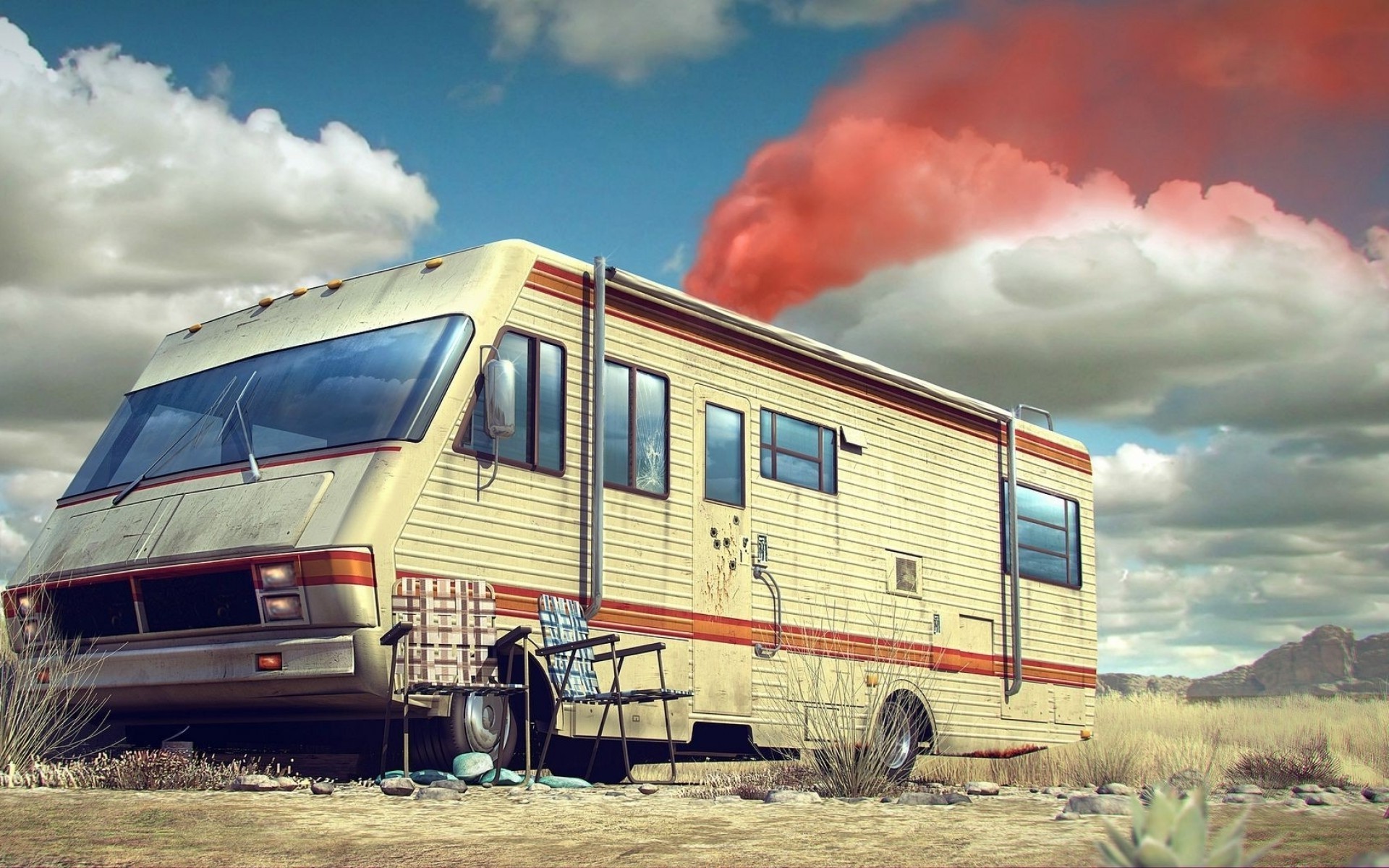 Breaking Bad, Smoke, RV Wallpapers HD / Desktop and Mobile Backgrounds