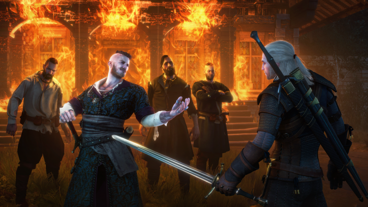 Geralt Of Rivia, Olgierd Von Everec, The Witcher, The Witcher 3: Wild Hunt, PC Gaming, DLC HD Wallpaper Desktop Background